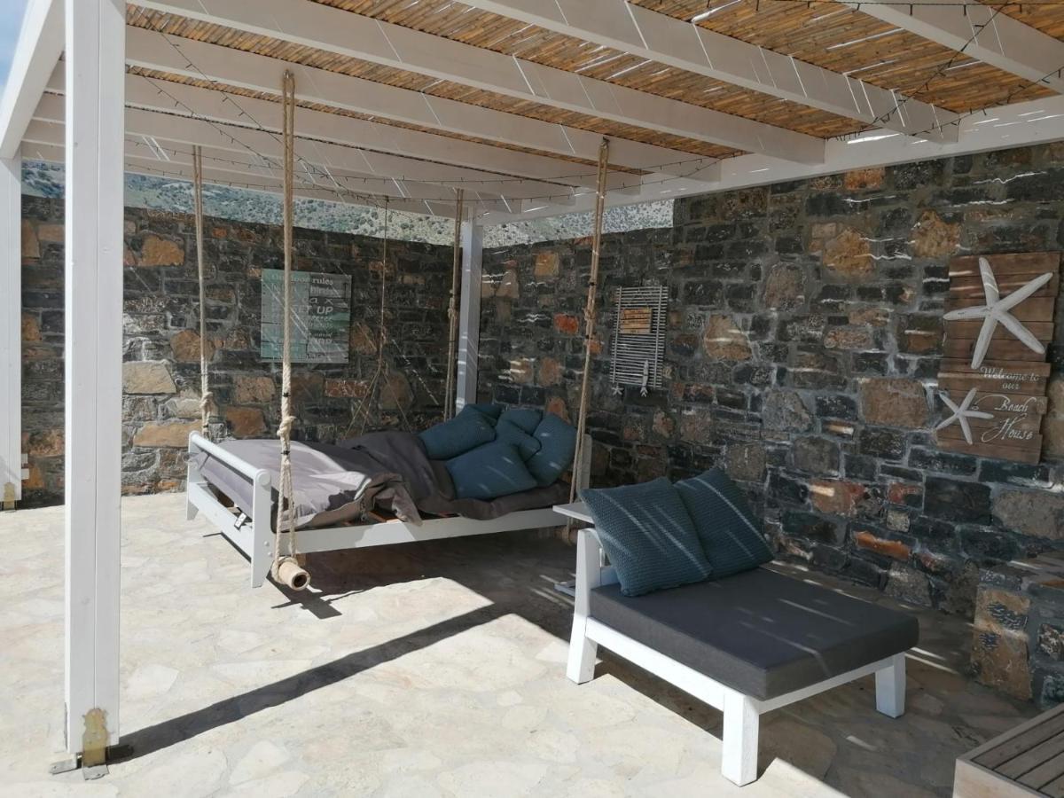 Villa Estee, Luxury Villa With Private Infinity Pool And Jacuzzi Eloúnda Exterior foto