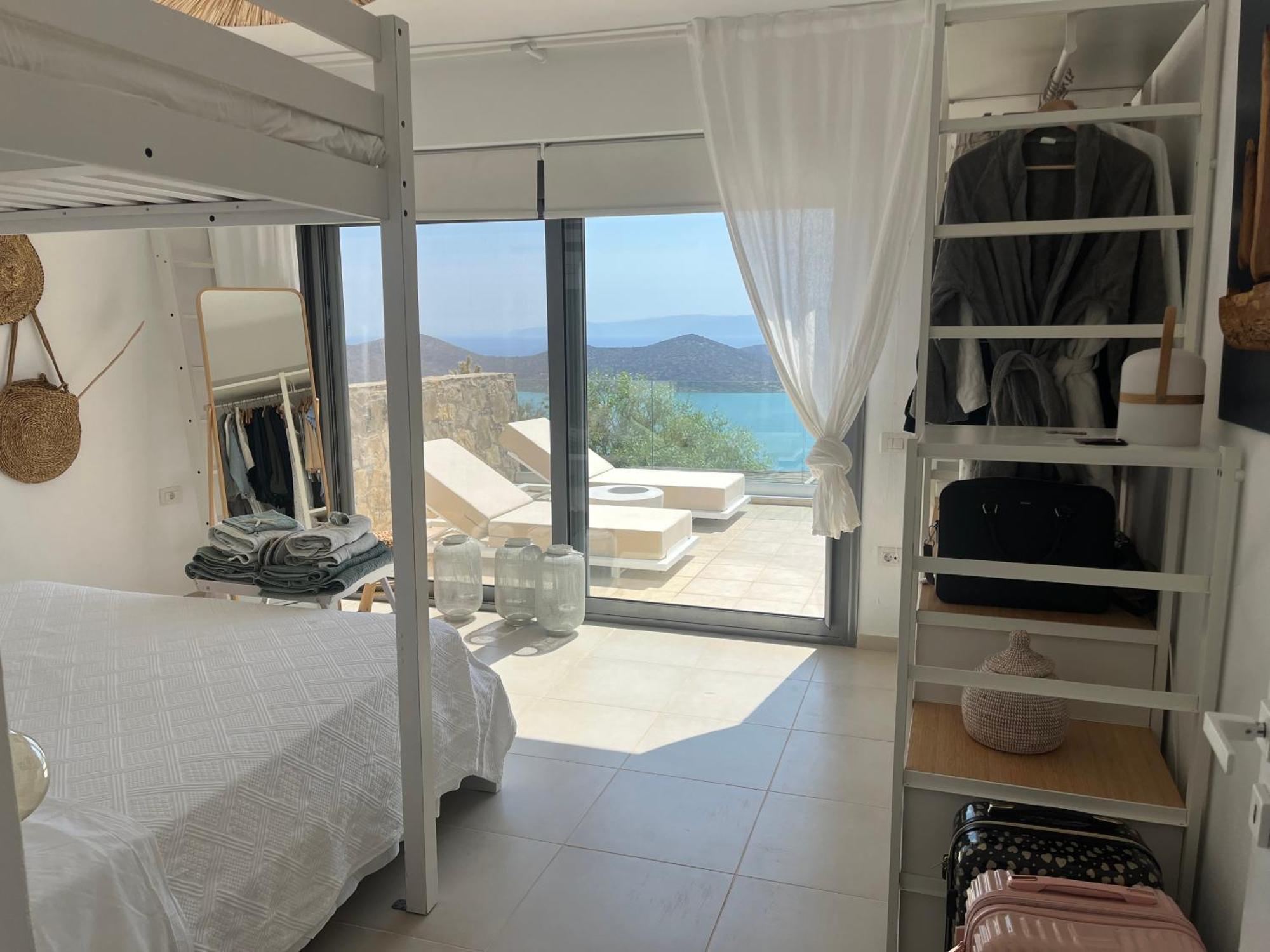 Villa Estee, Luxury Villa With Private Infinity Pool And Jacuzzi Eloúnda Exterior foto